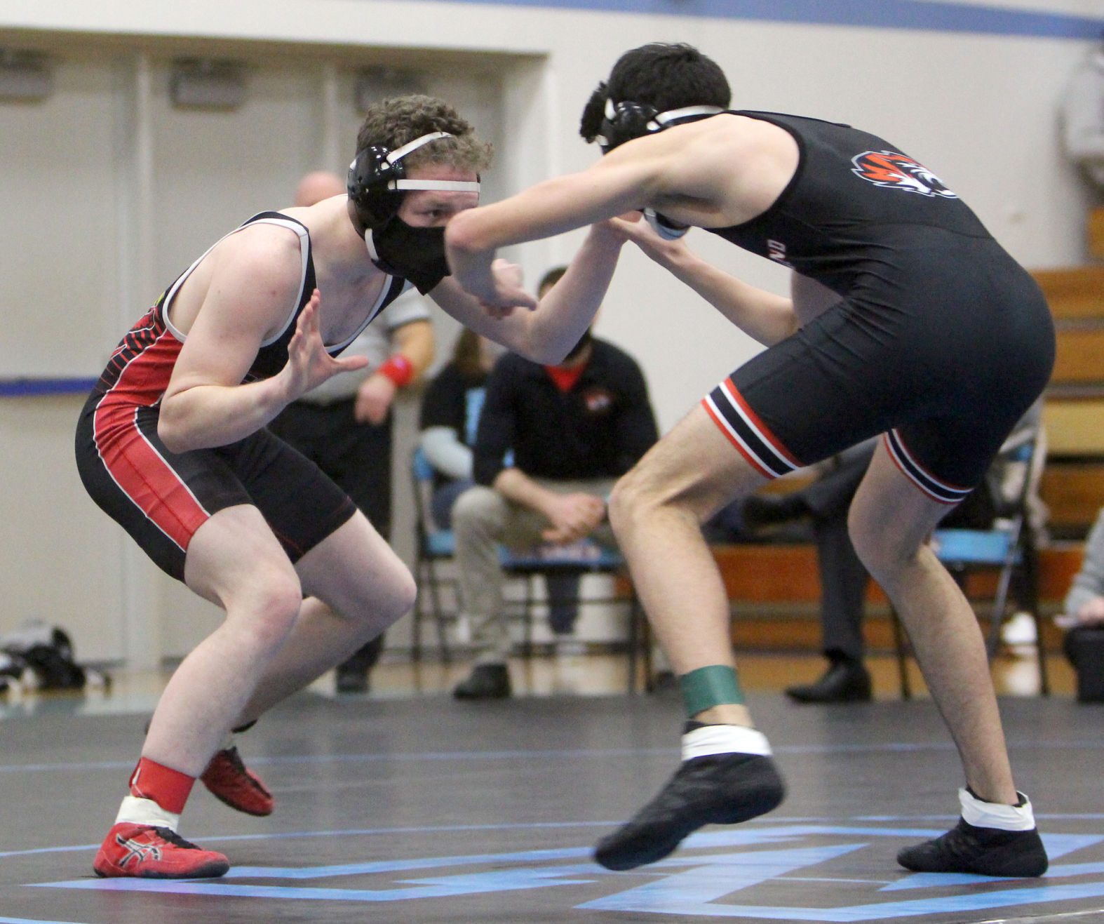 Division 1 prep wrestling sectionals at Eau Claire North 1-30-21